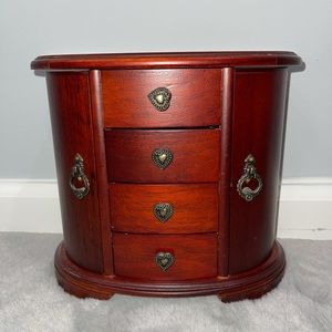 Wood Jewelry Organizer